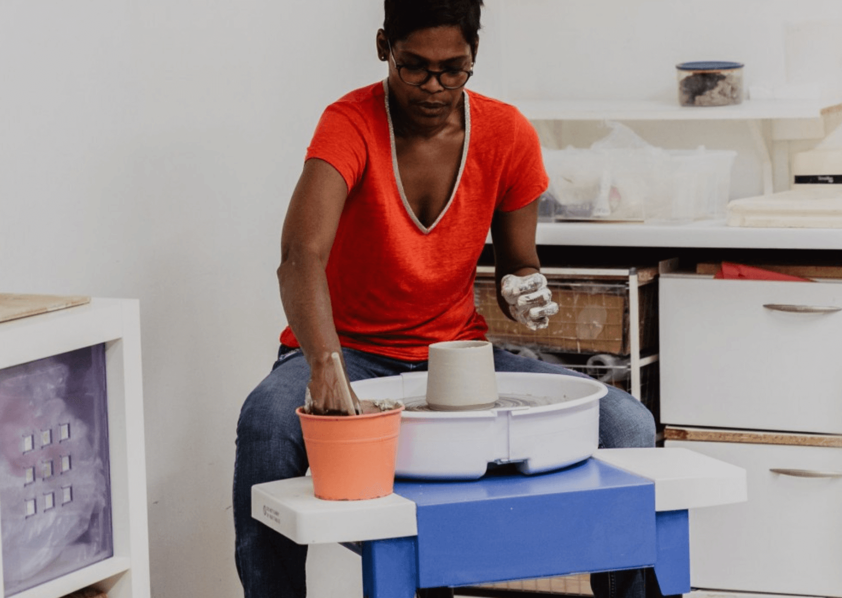 get introduced to the art of  Raku pottery
