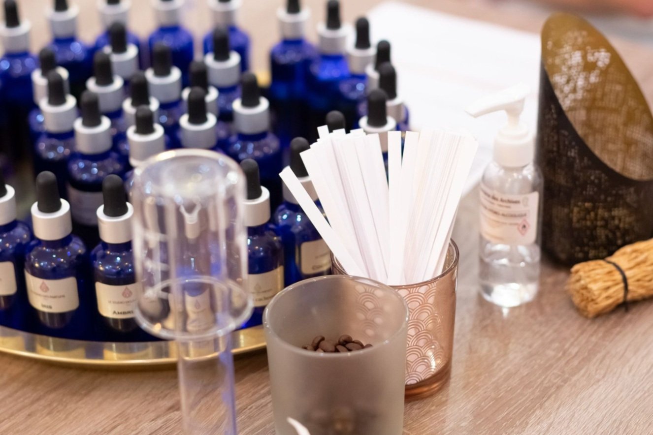 test your nose with perfume-making