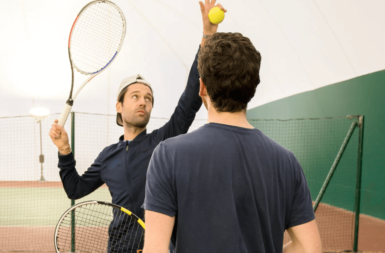 Play Tennis with Pro Players