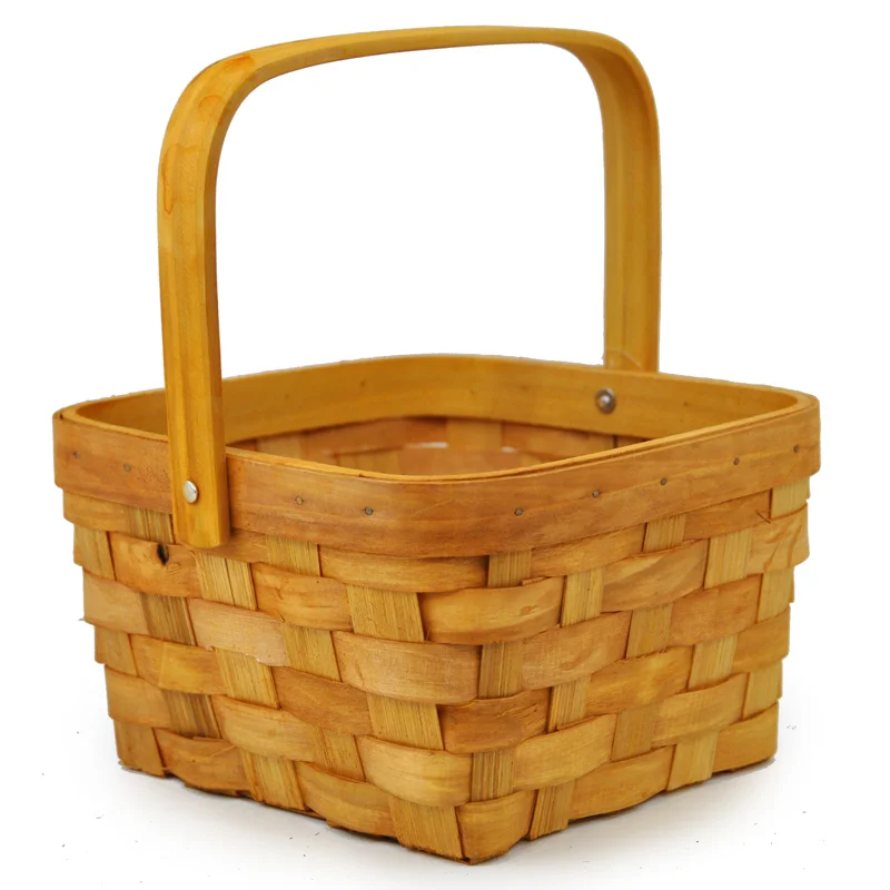 Square Bamboo Woodchip Weave Swing Handle - Small 6in.jpg