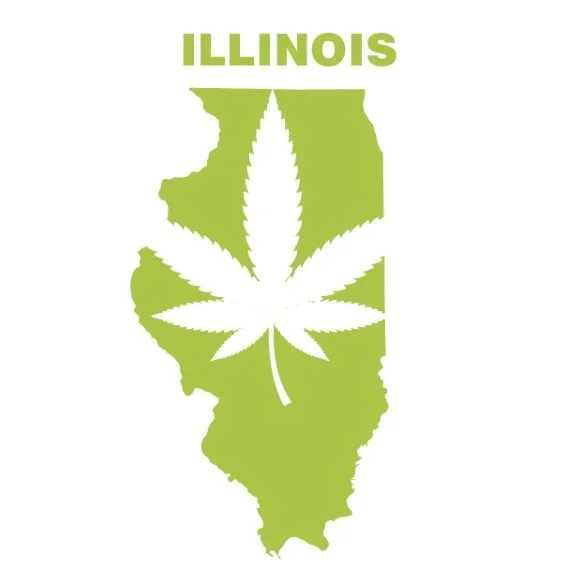 Recreational pot sales topped $44 million in May, most since weed was legalized in Illinois