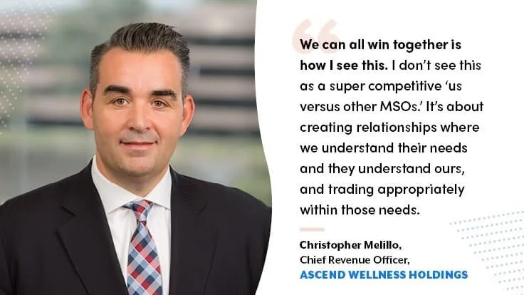 Catching Up with Christopher Melillo, Ascend Wellness Holdings’ New Chief Revenue Officer