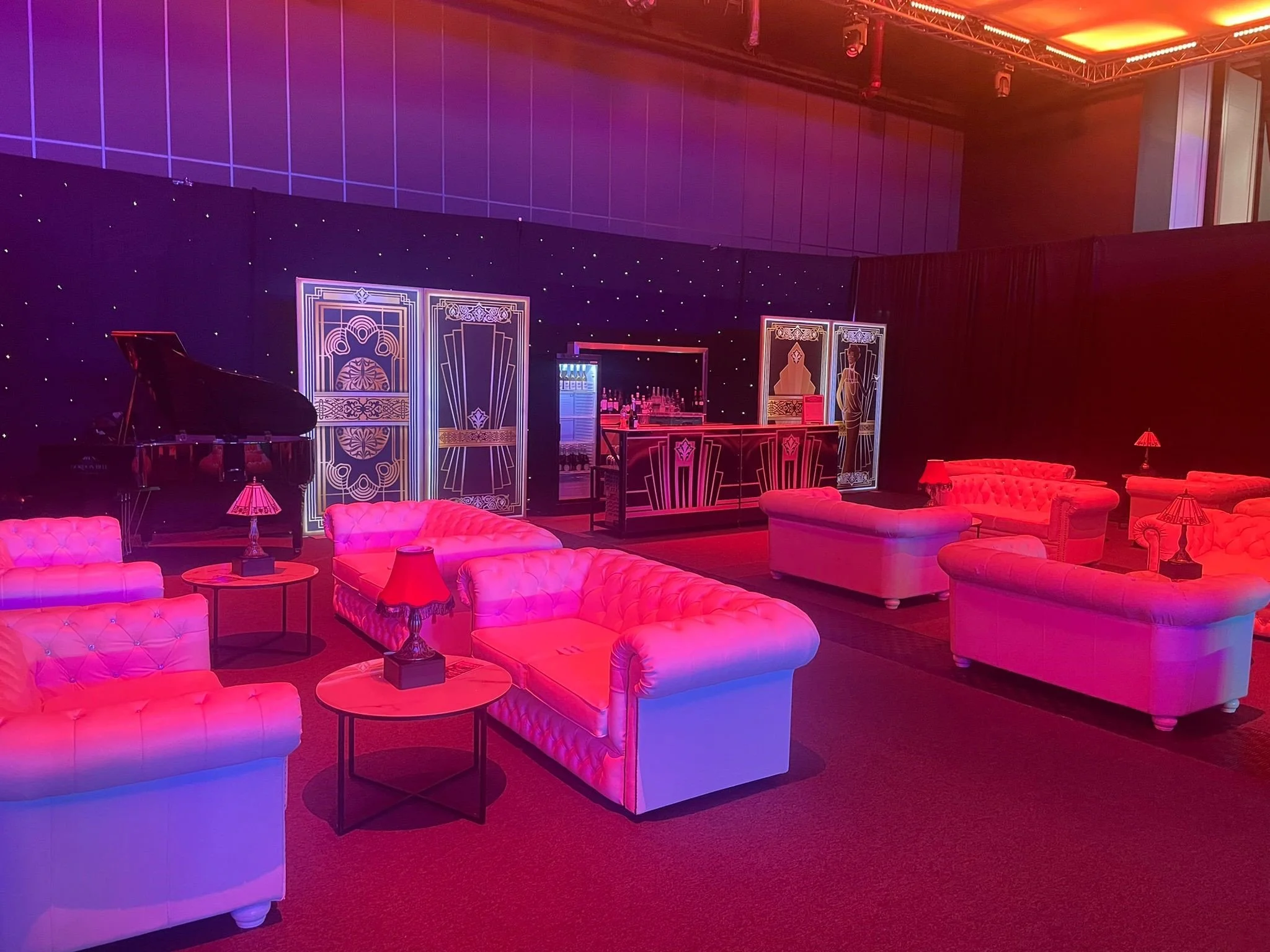 Led Sofa Hire Baci Living Room