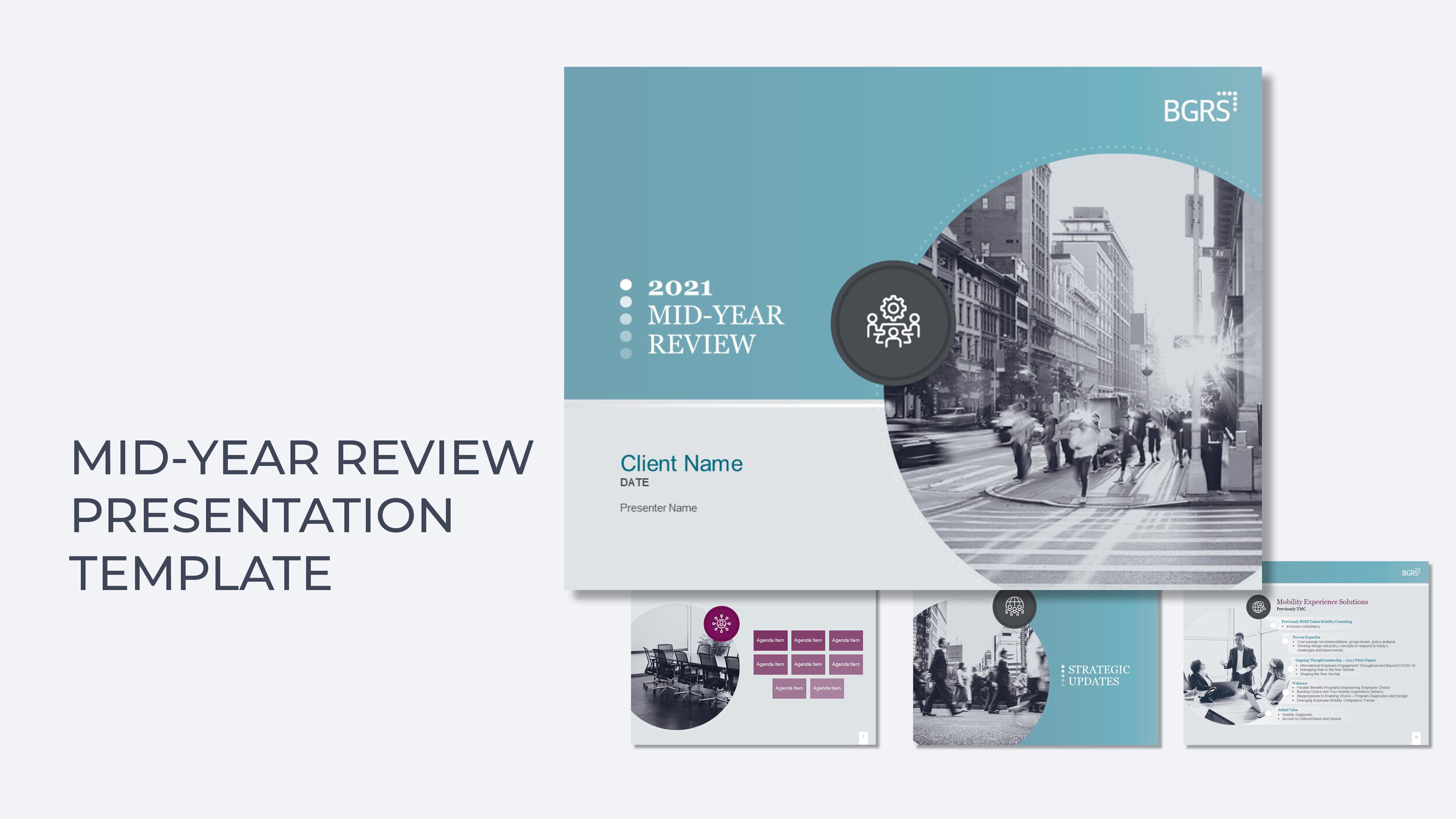 Mid-Year Review Presentation Template