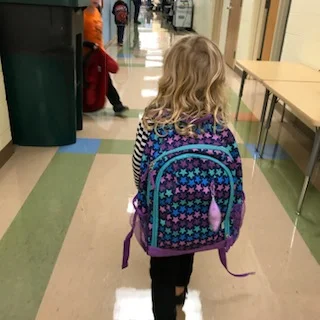 Purple Backpack