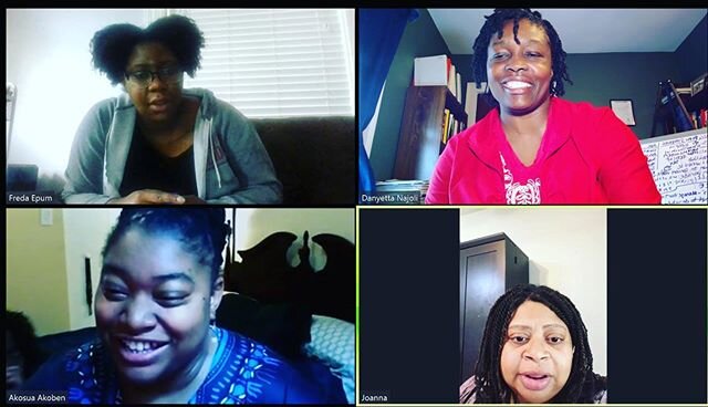 Here&rsquo;s a photo from first imagination session for taking the Black American Tree Project! People from Louisville, KY joined the call. Lots of good ideas to build upon.  #starfirestories