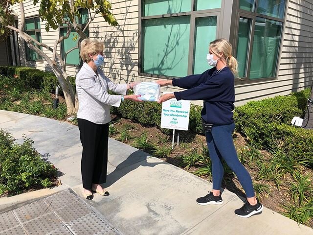 Happy to support the  OASIS Senior Center, thank you to our partners for helping us supply sanitized masks to their amazing volunteers and staff. #inthistogether
