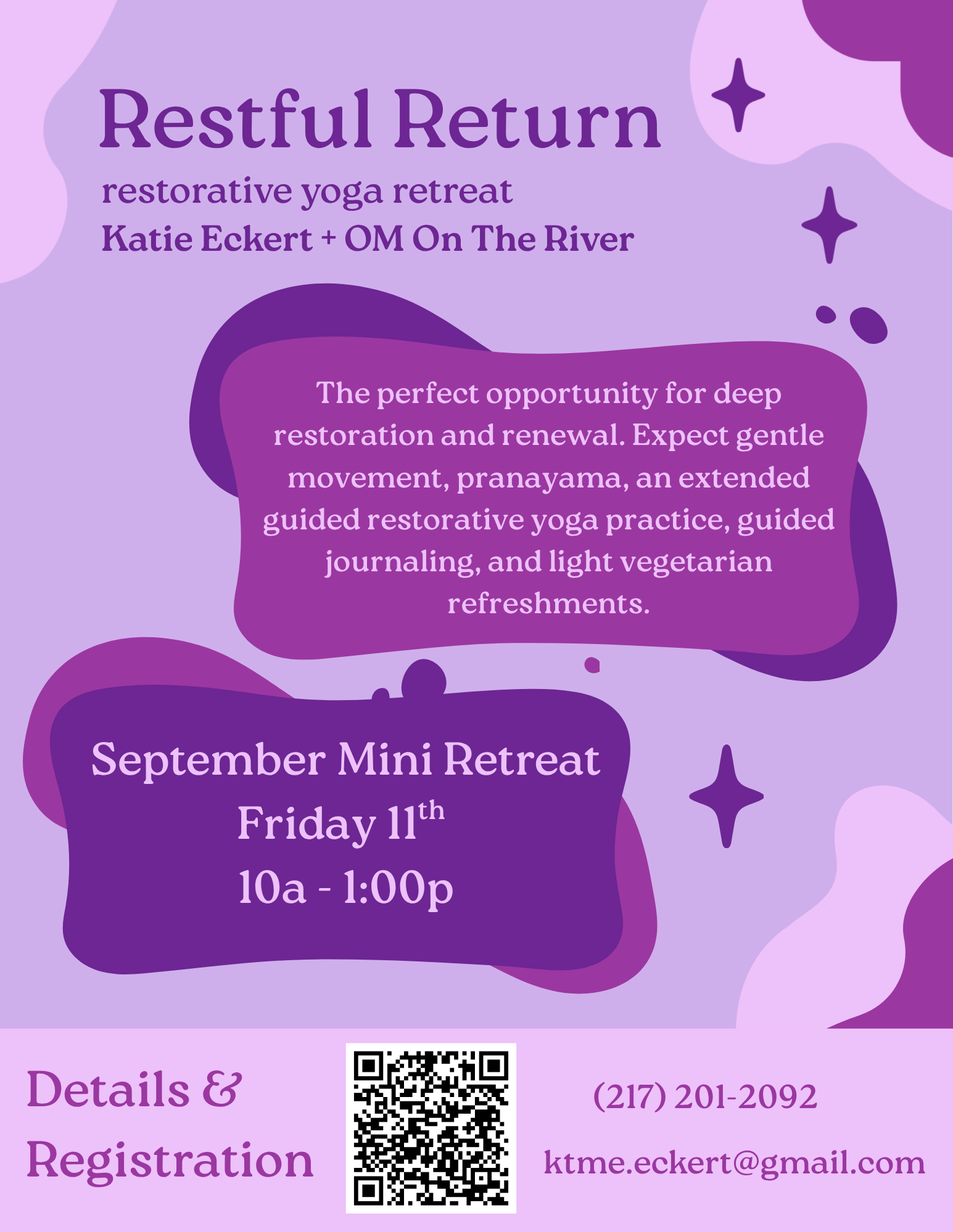 yoga retreat, yoga, mini retreat, peoria illinois