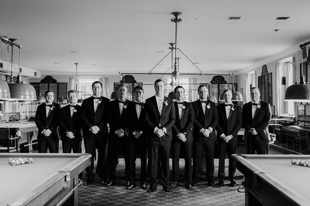 The Groom and his team looking 💥 in the Billiards Room at @newyorkac

Planning  @pinkbowtienyc
Ceremony  @stpatrickscathedral
Reception  @newyorkac
Photo  @taylorlenci
Floral  @denisefasanello
Rentals  @smithpartyrentals
Lighting  @stortzlighting
Ba