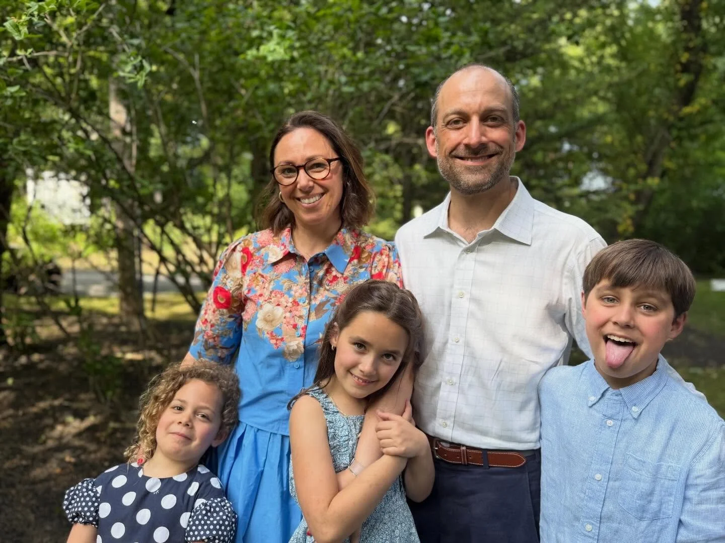 Happy Holidays from my Family to Yours!  Lots of love, light and joy from my crazy crew to you 🩷