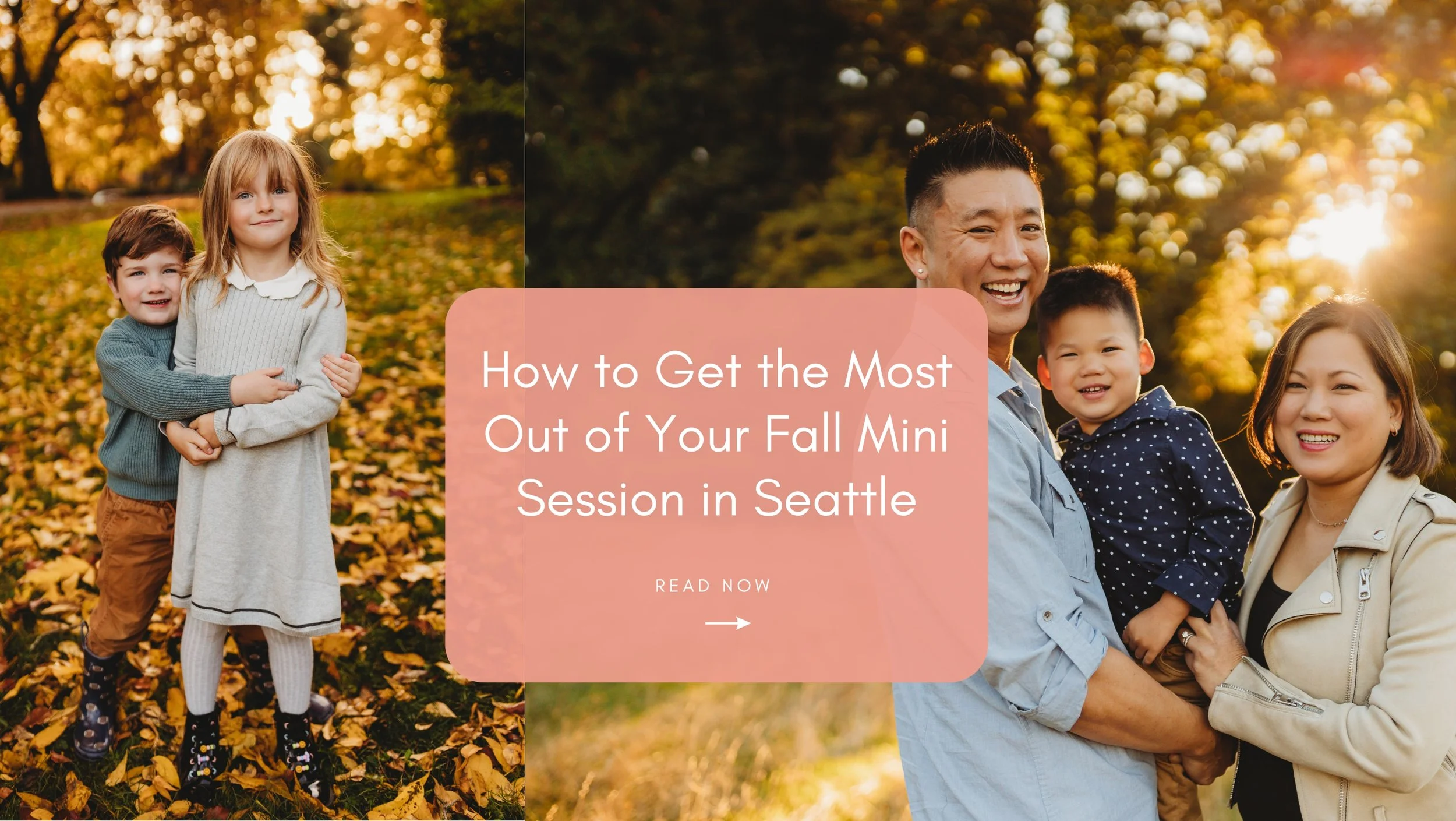 How to Get the Most Out of Your Fall Mini Session in Seattle