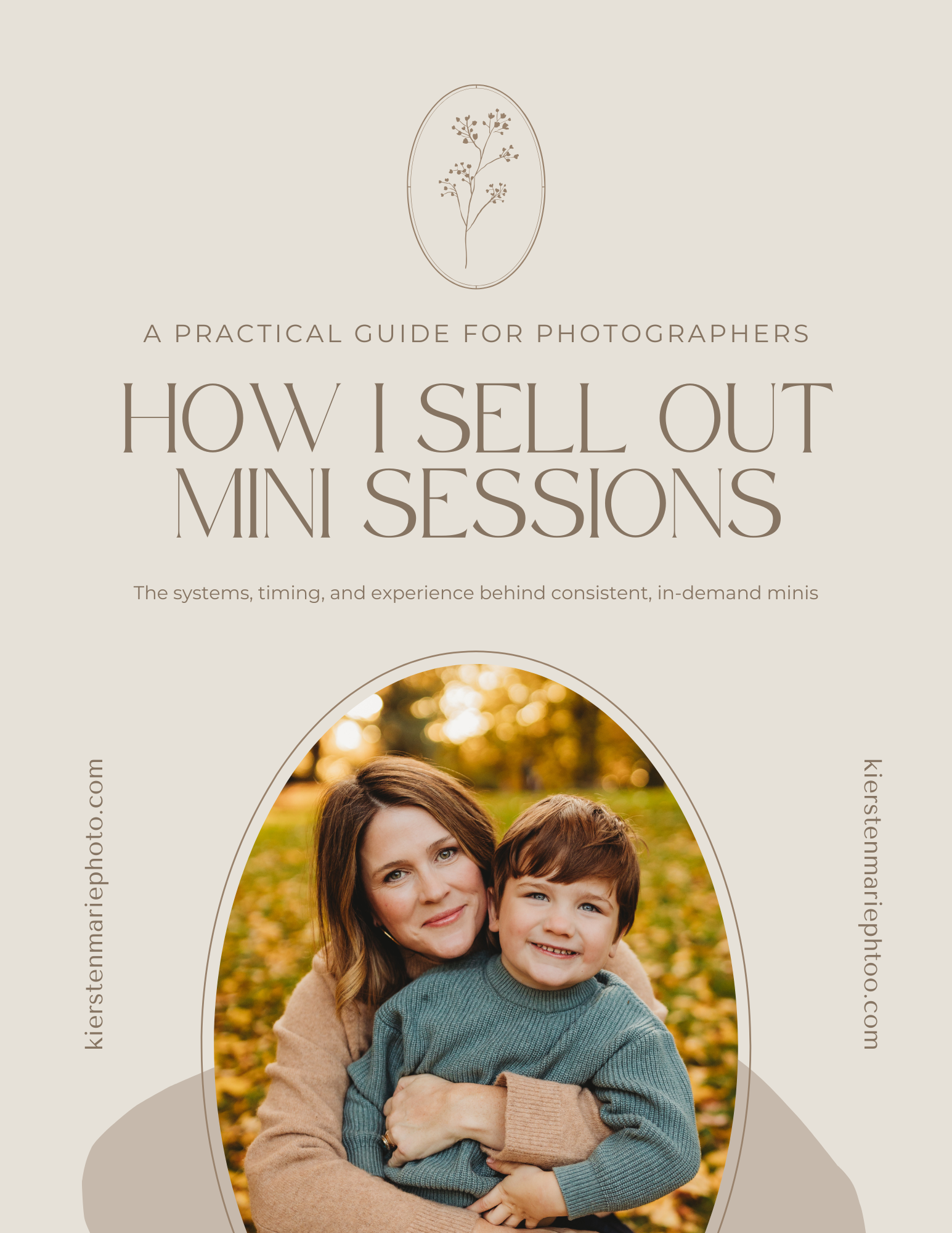 How I Sell Out Mini Sessions