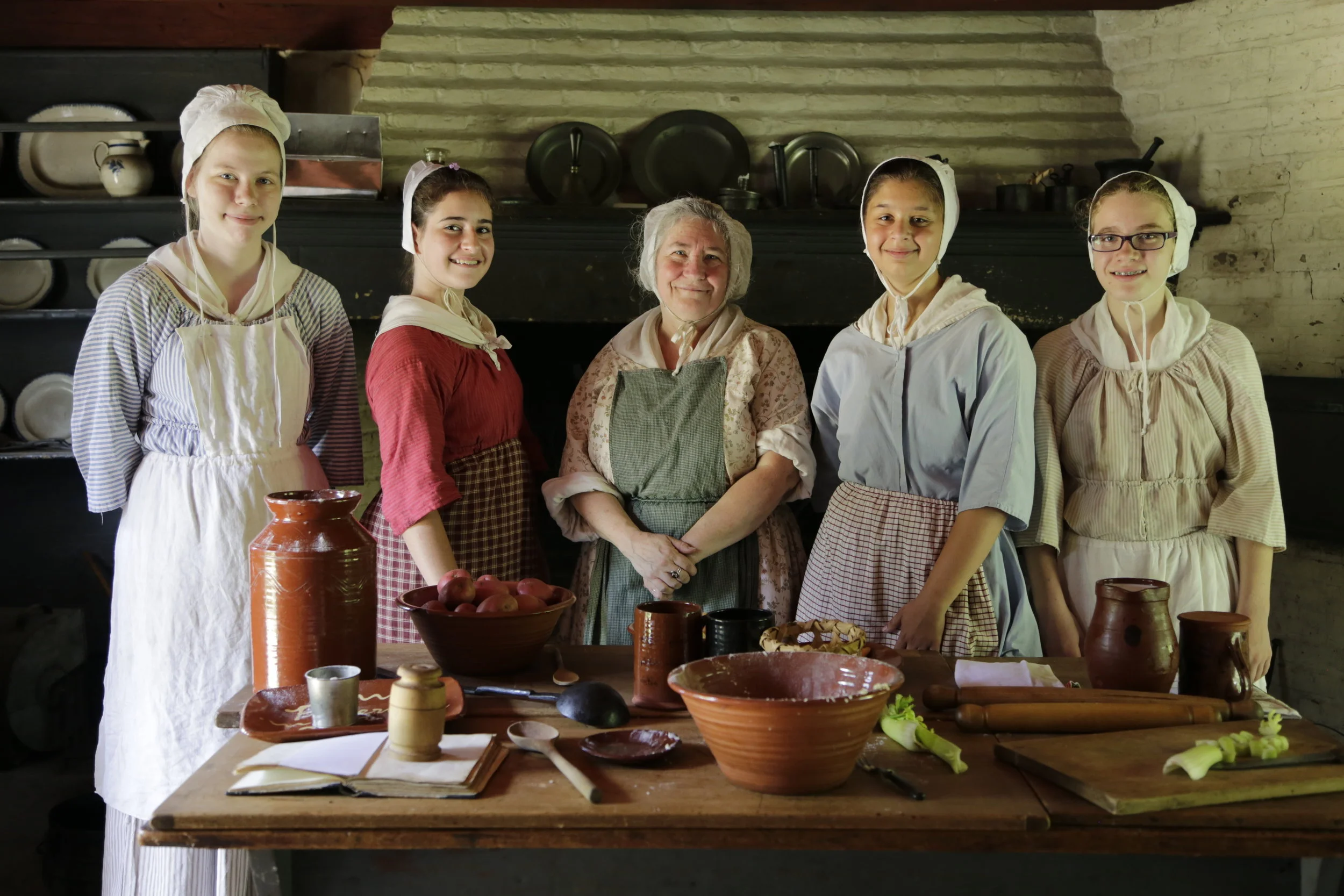 Apprentices in GLT Kitchen.JPG