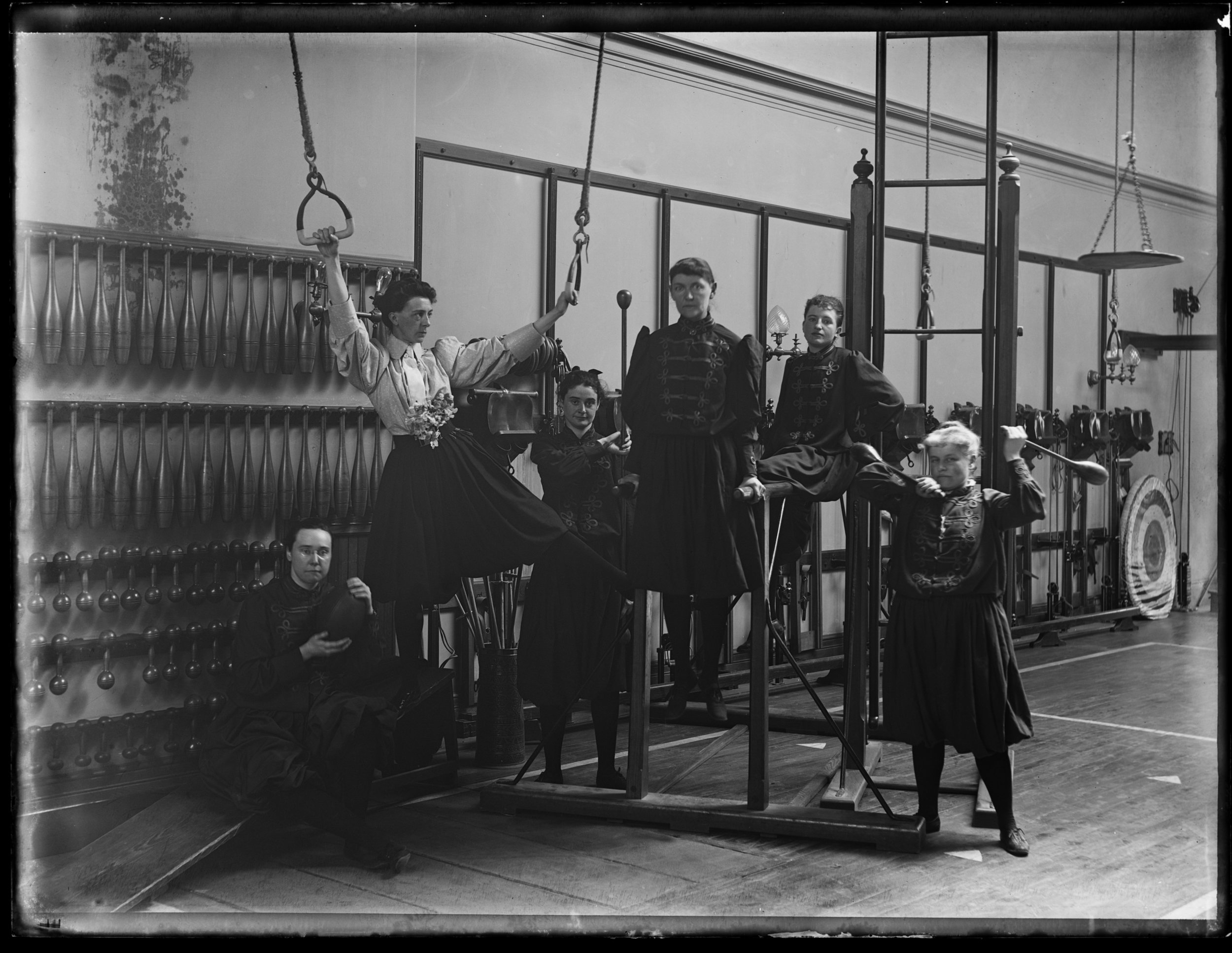 Group at the Berkeley Ladies' Athletic Club, Manhattan, May 23, 1893
