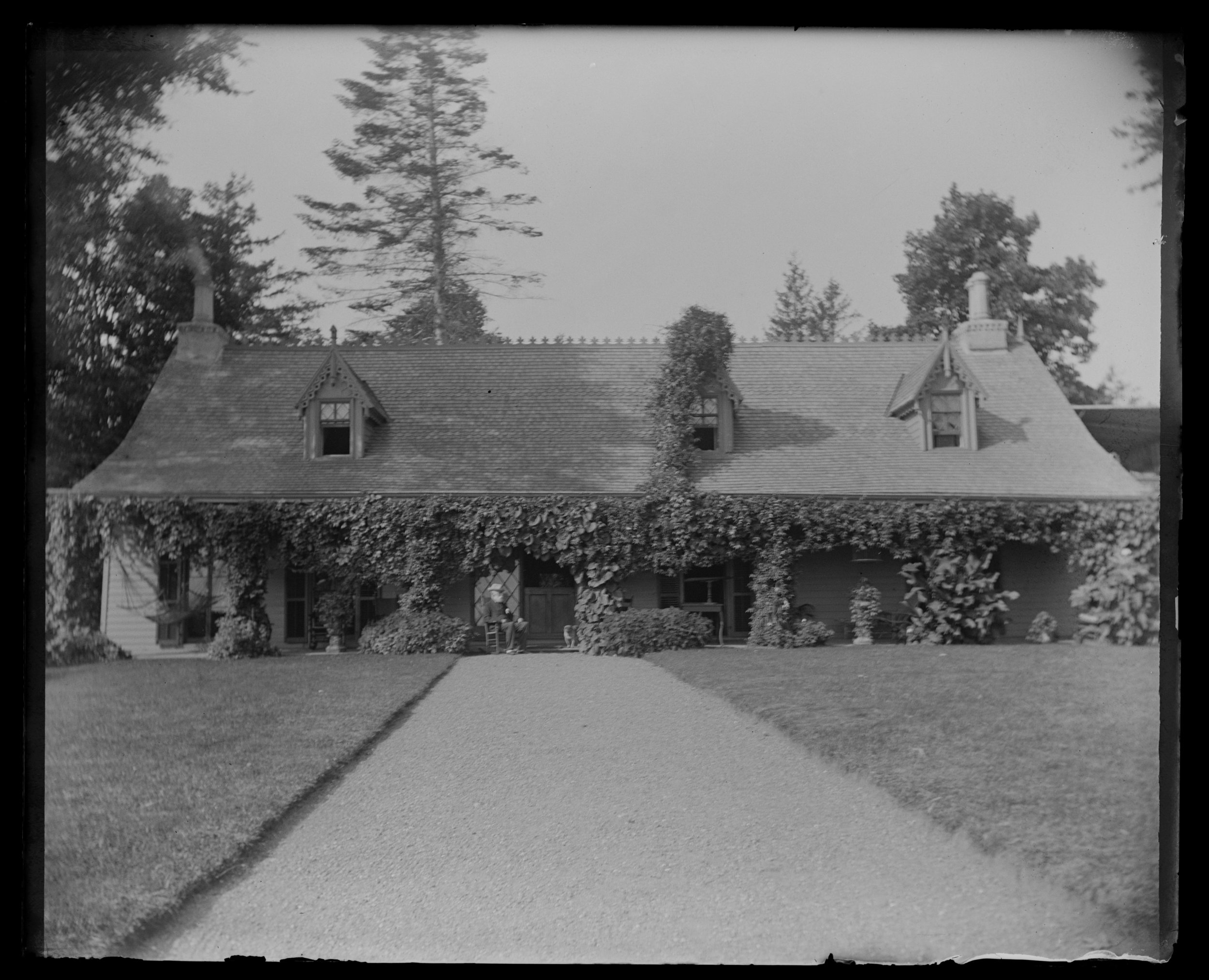“Our house from end of front walk,” September 6, 1892
