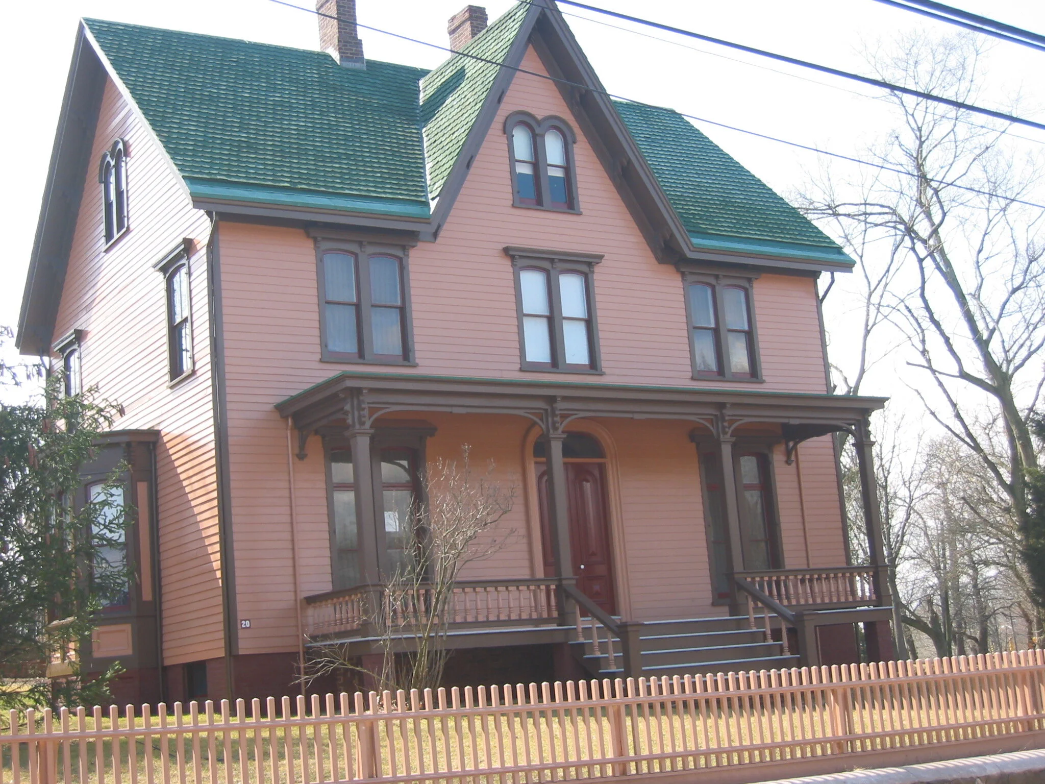 Exterior Restoration Underway at the Edwards-Barton House