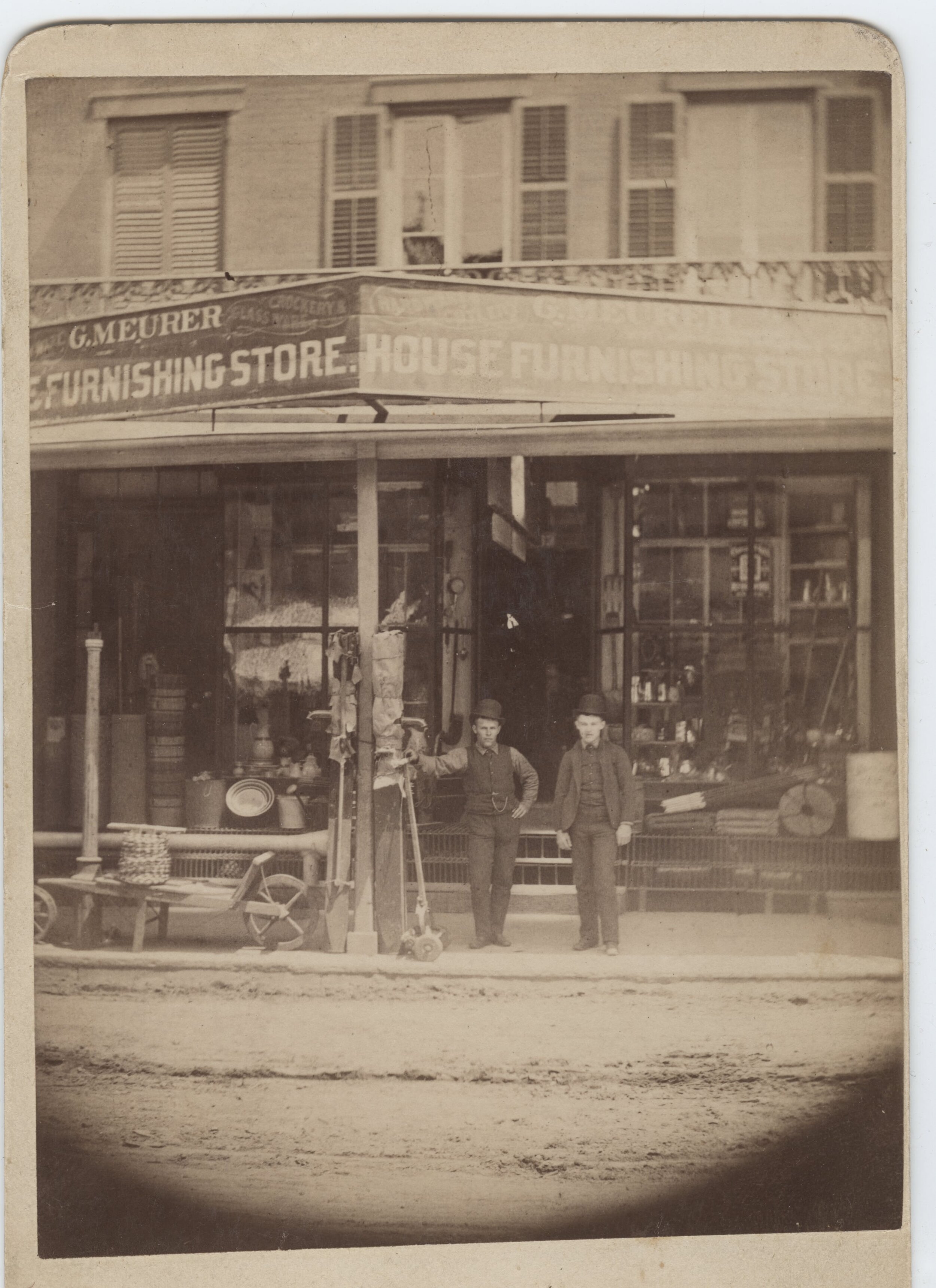 George Meurer House Furnishing Store, June 25, 1888. (Copy)