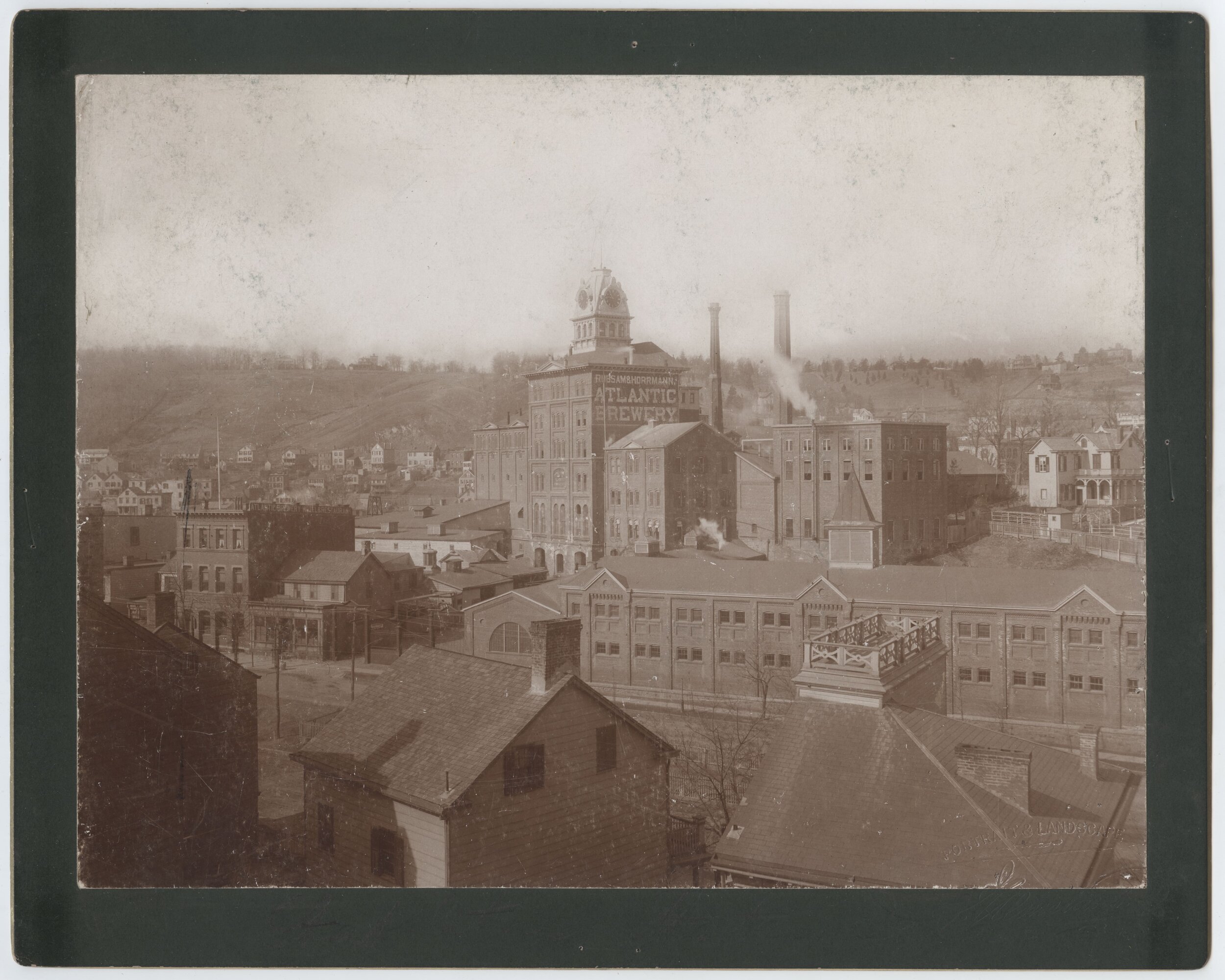 View of Stapleton, photo by Isaac Almstaedt, ca. 1895.  (Copy)