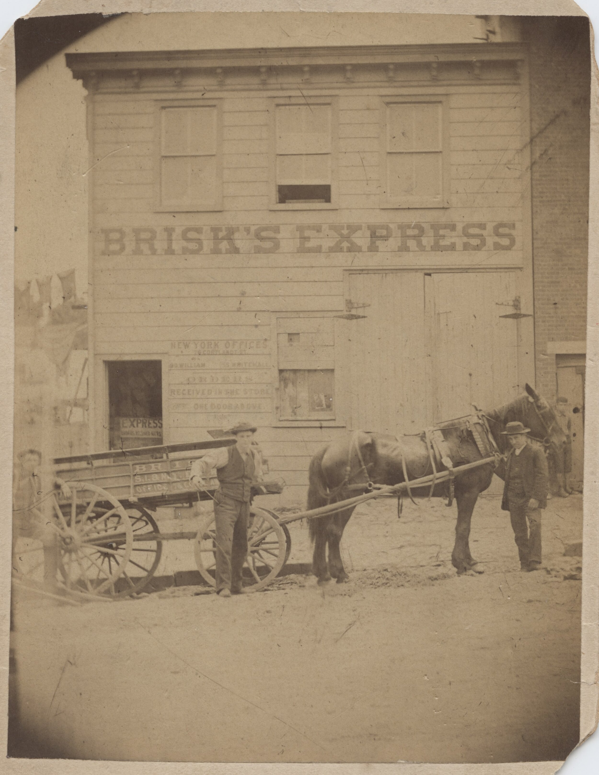 Brisk’s Express, Broad Street, Stapleton, ca. 1885-1895 (Copy)