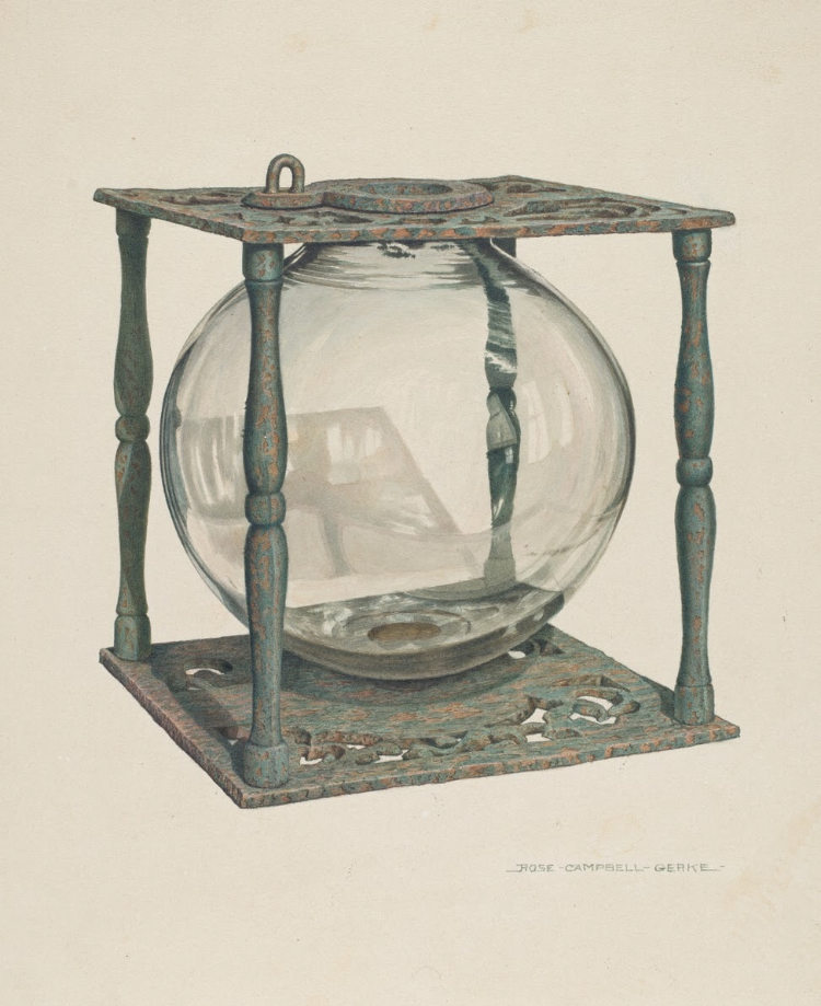 Illustration of a Jollie glass ballot box