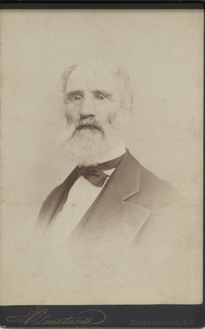  Portrait of Abraham Almstaedt, the photographer’s father, ca. 1880-1885.