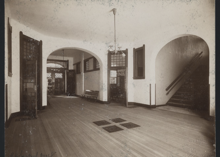 Public School 16, New Brighton, shortly after it was constructed in 1895.