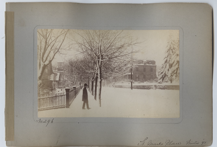 St. Mark’s Place near Wall Street, St. George, 1891.