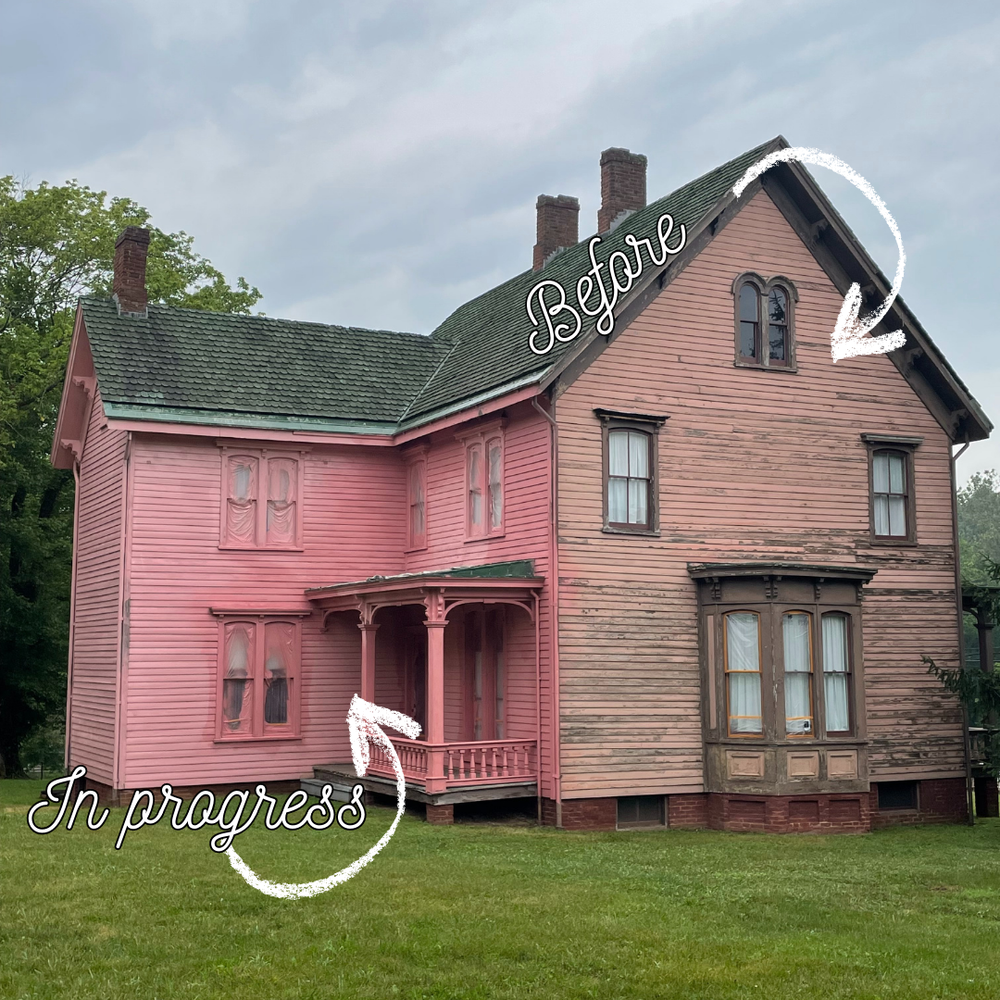 But why pink? Unpacking Preservation and Painting of Historic Houses