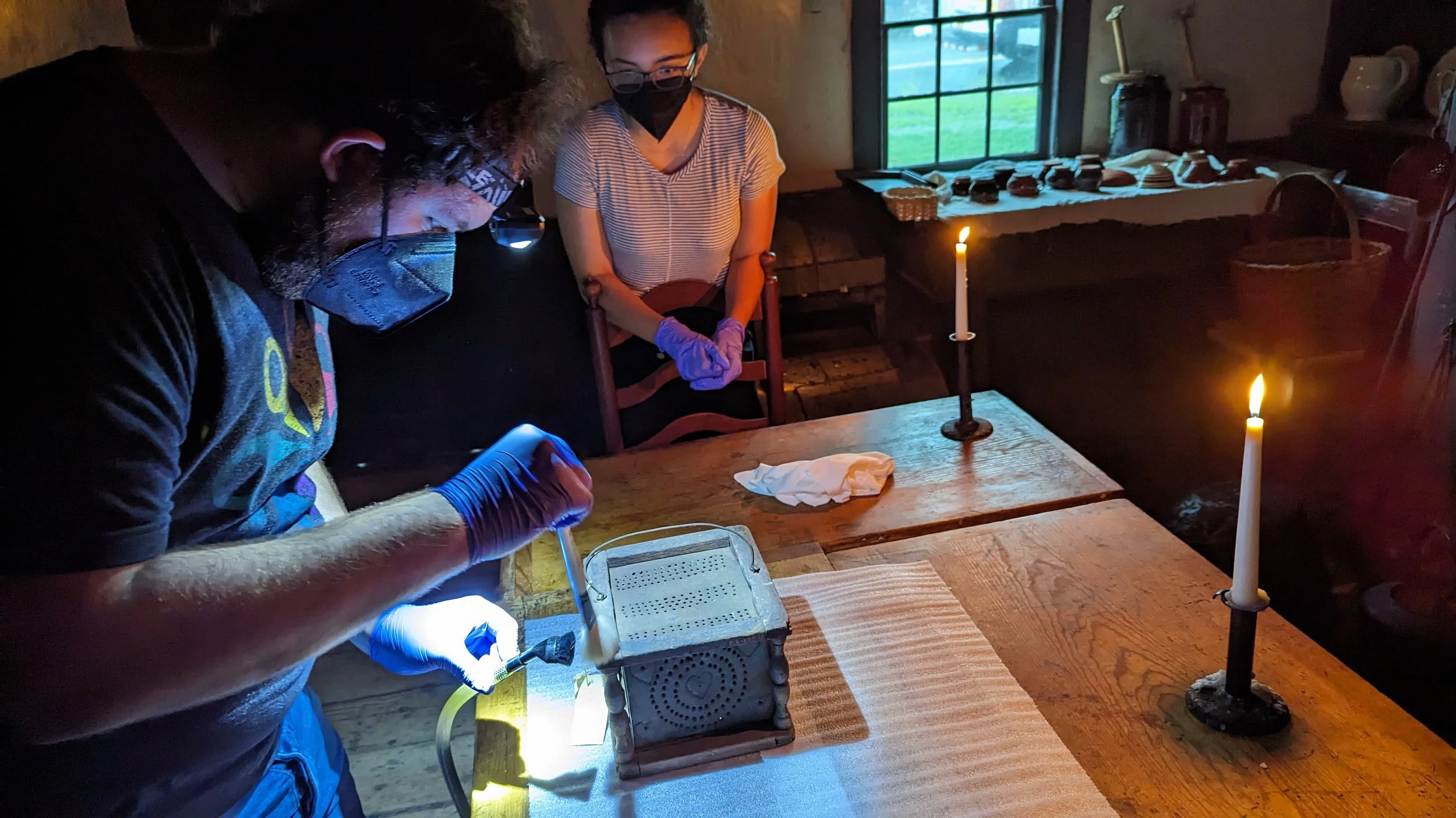 Deciphering the Past with Collections Interns