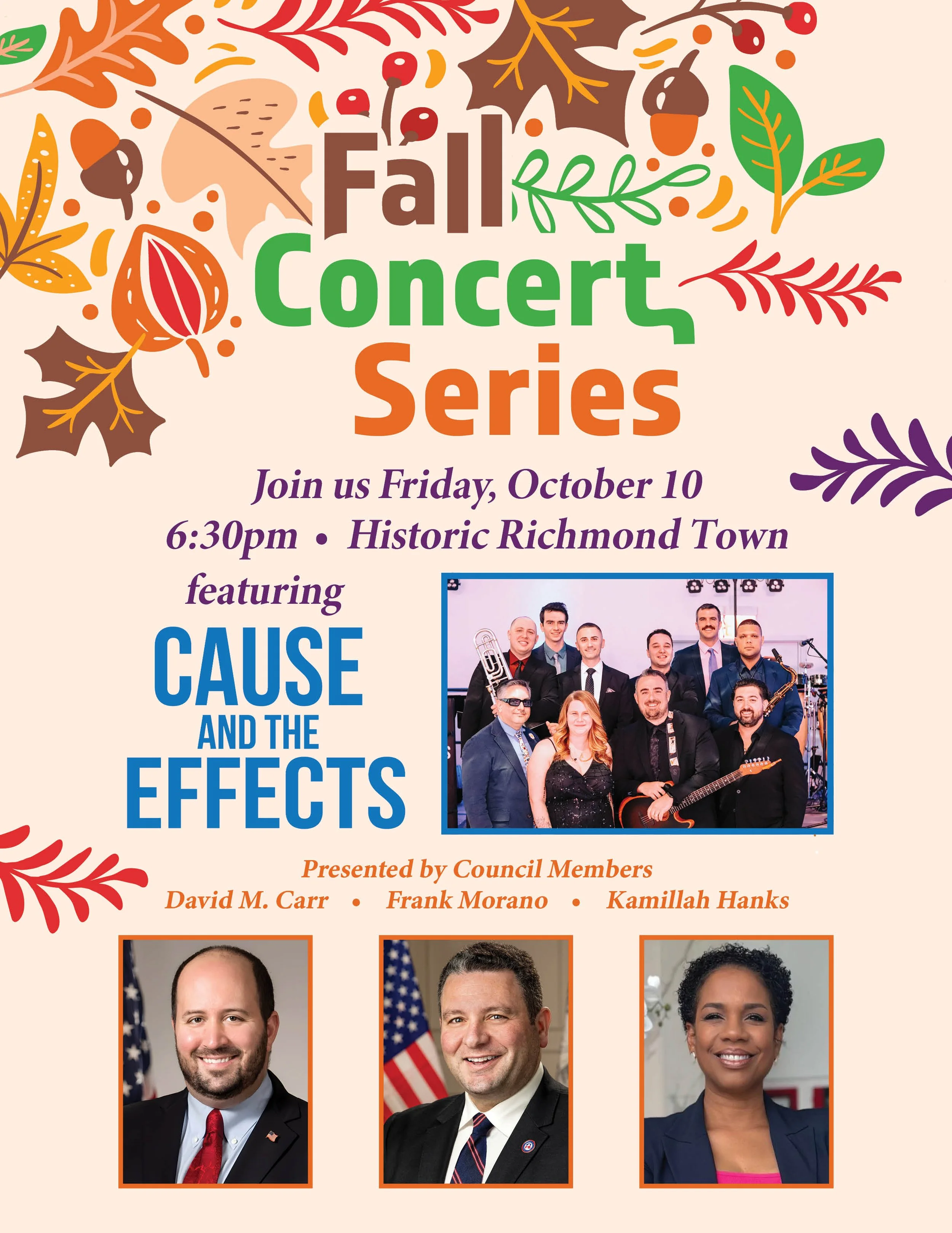 Fall Concert Series: Cause and The Effects