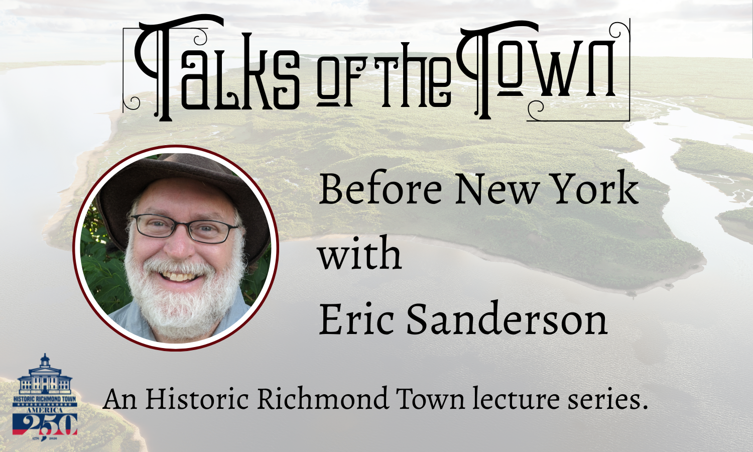 Talk of the Town: Before New York with Eric Sanderson