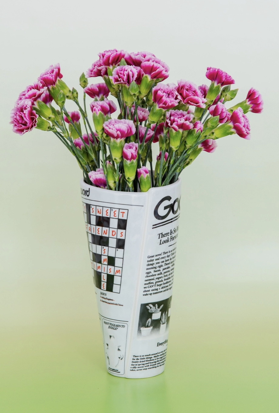 Newspaper Vase
