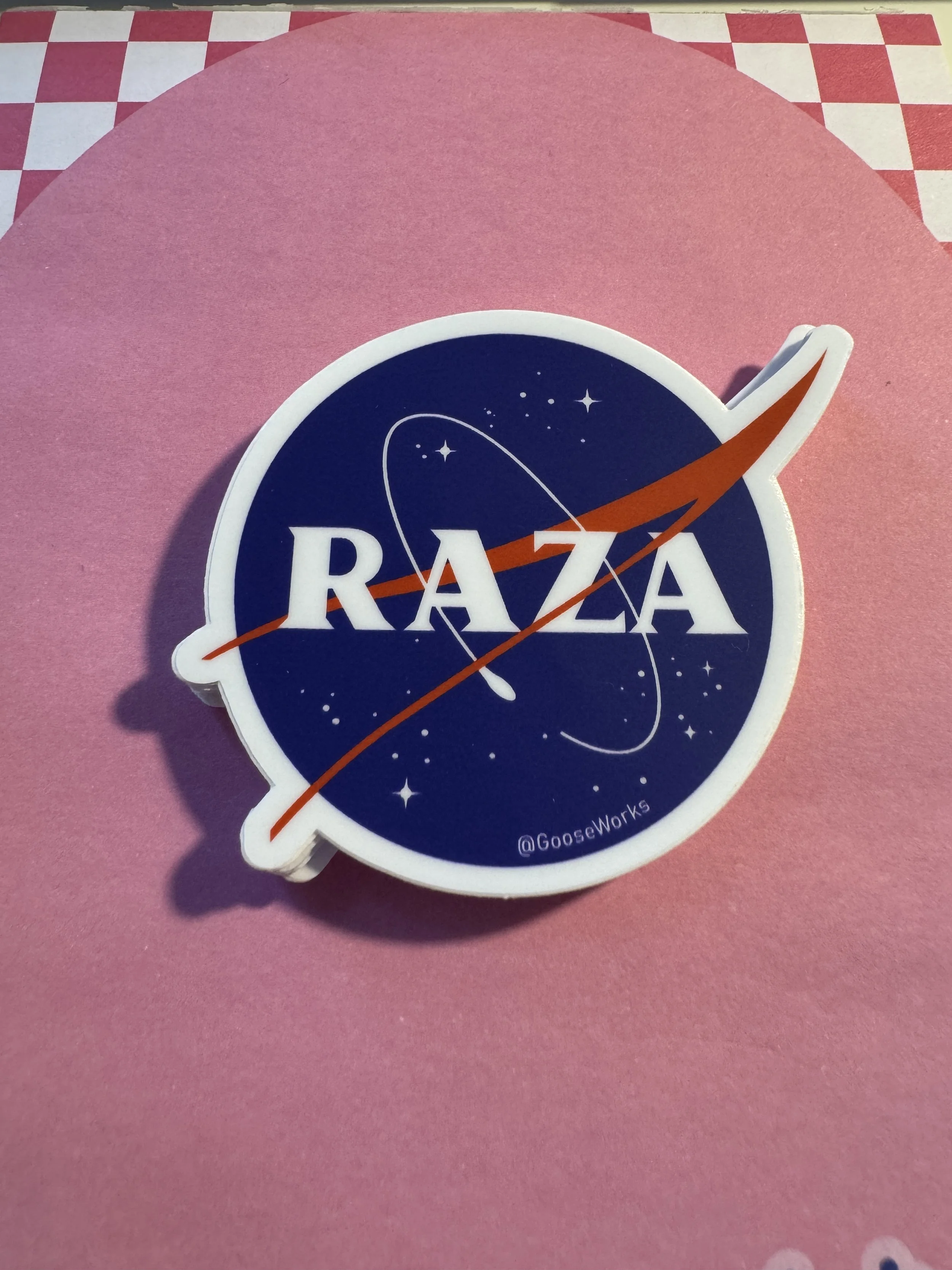 Raza Space Sticker
