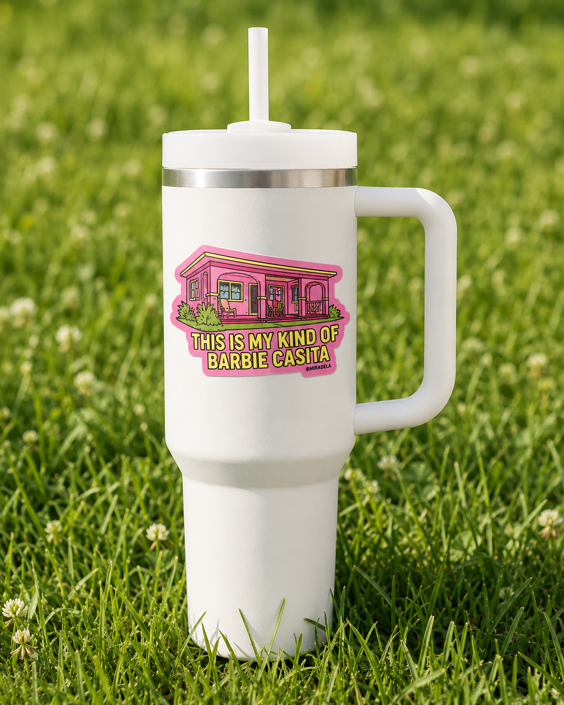 Pink Casita Sticker