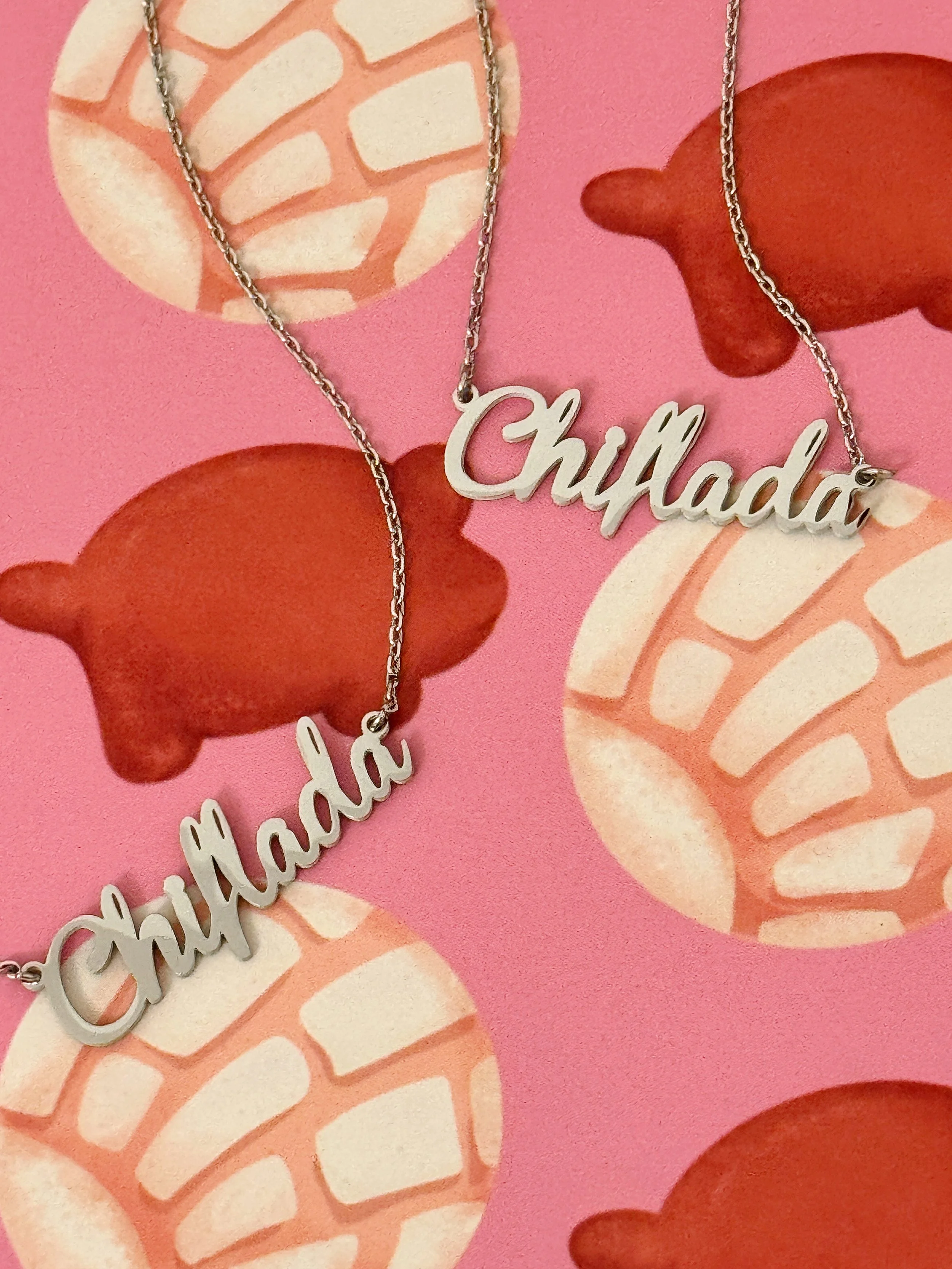 Chiflada Silver Necklace