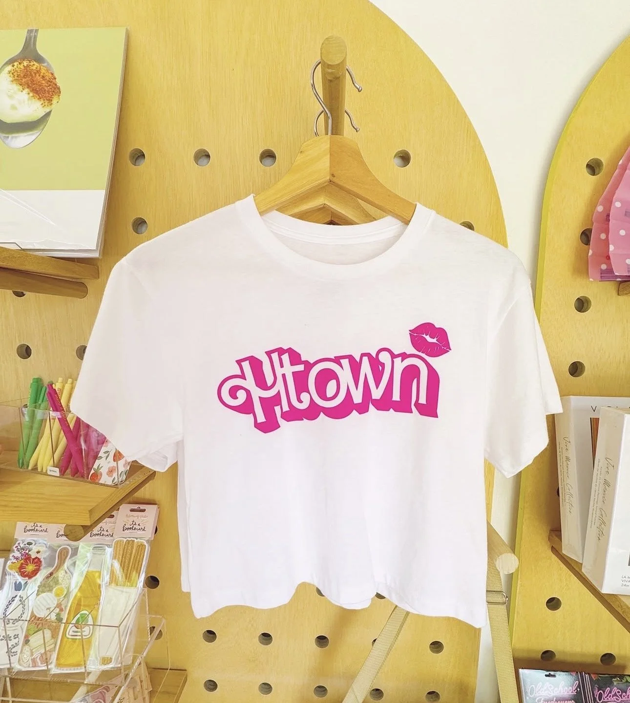 H-Town Cropped Top T-Shirt