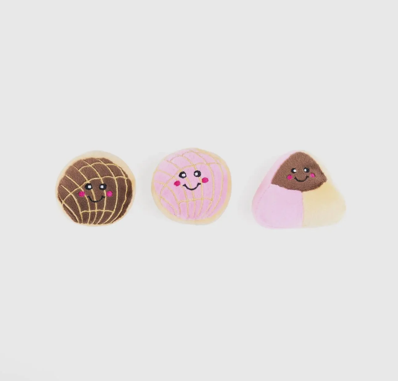 Mini Pan Dulce Dog Toys