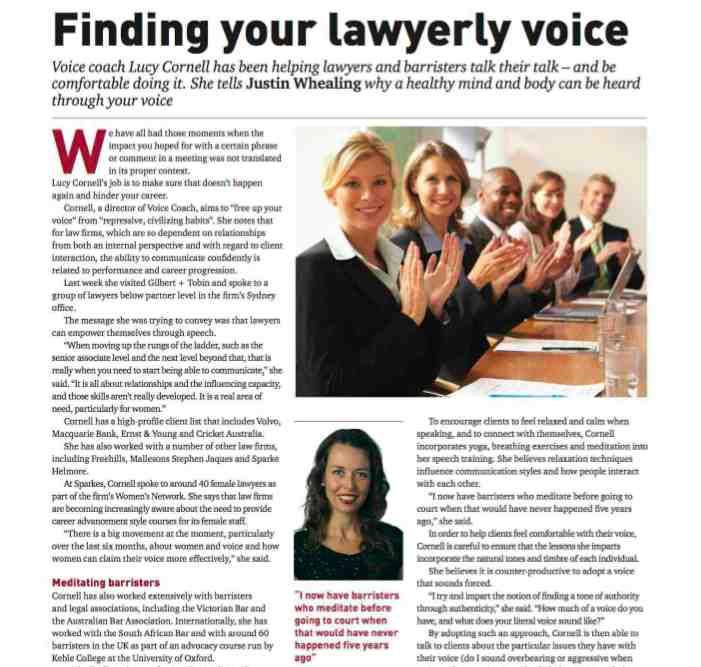 Lawyer's Weekly Australia