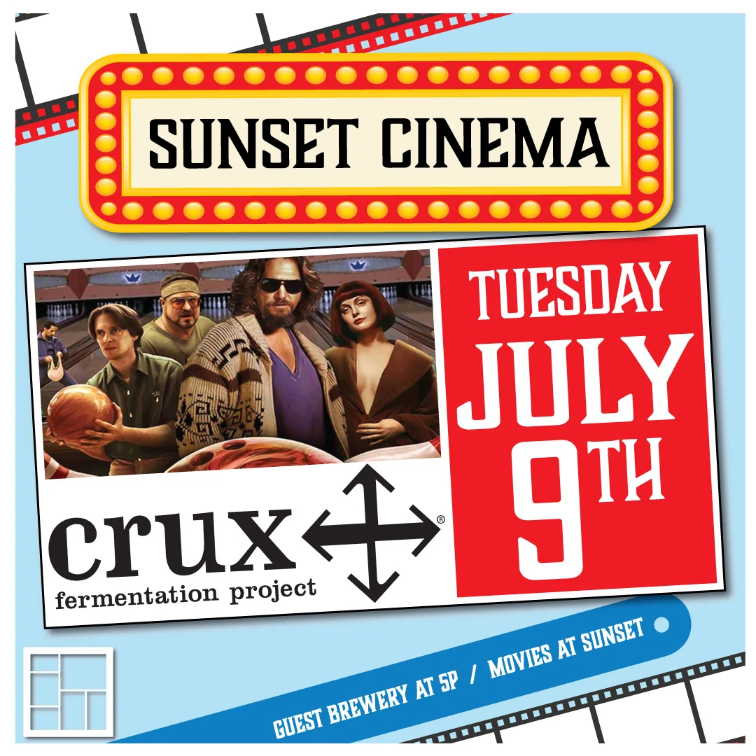 Summer Sunset Cinema Series presents... The Big Lebowski & Crux Fermentation Project