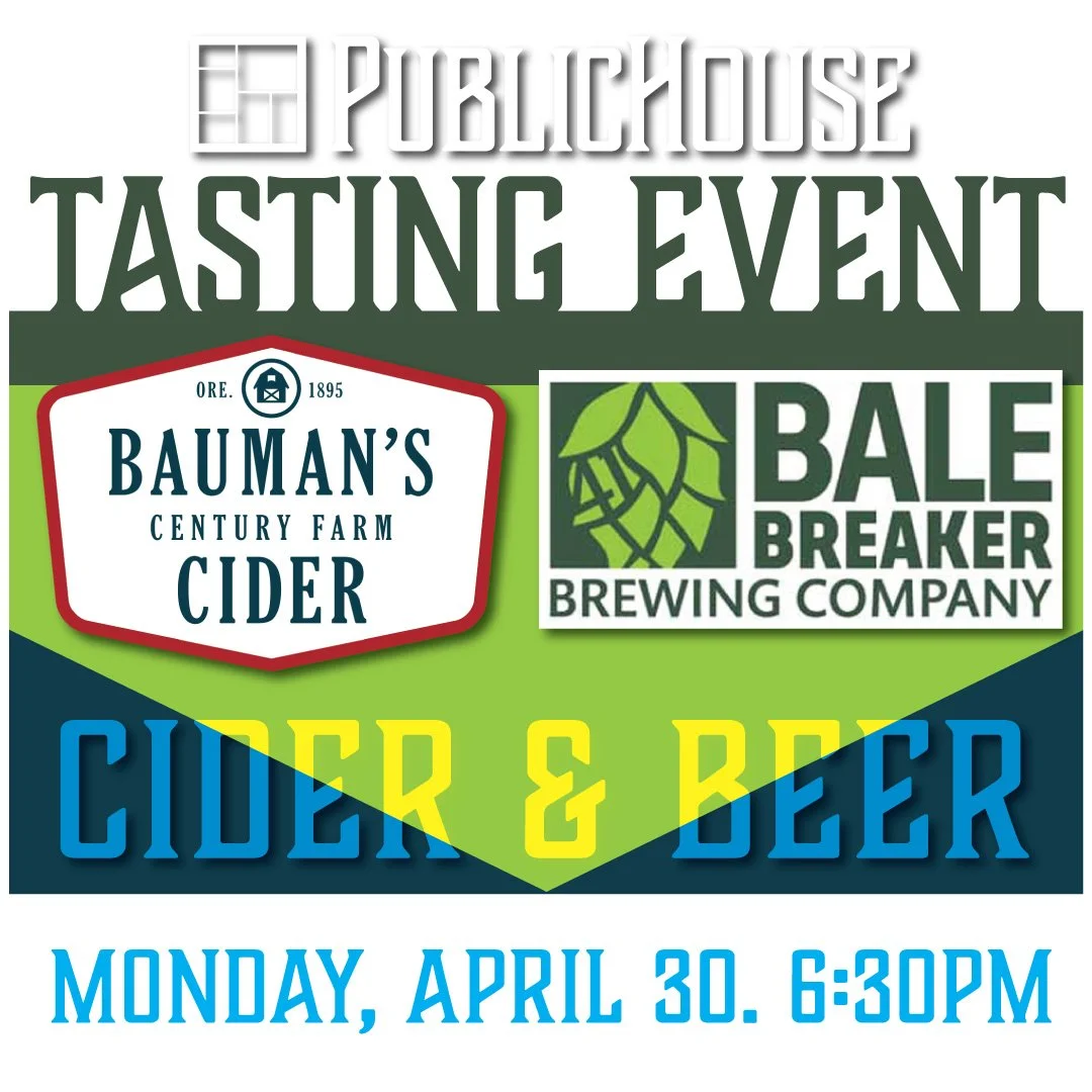 Trivia Night with Farm-to-Table Tasting by Bale Breaker Brewing Co. and Bauman's Cider Co.