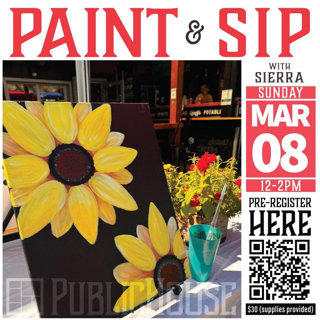 March Paint N' Sip at PublicHouse