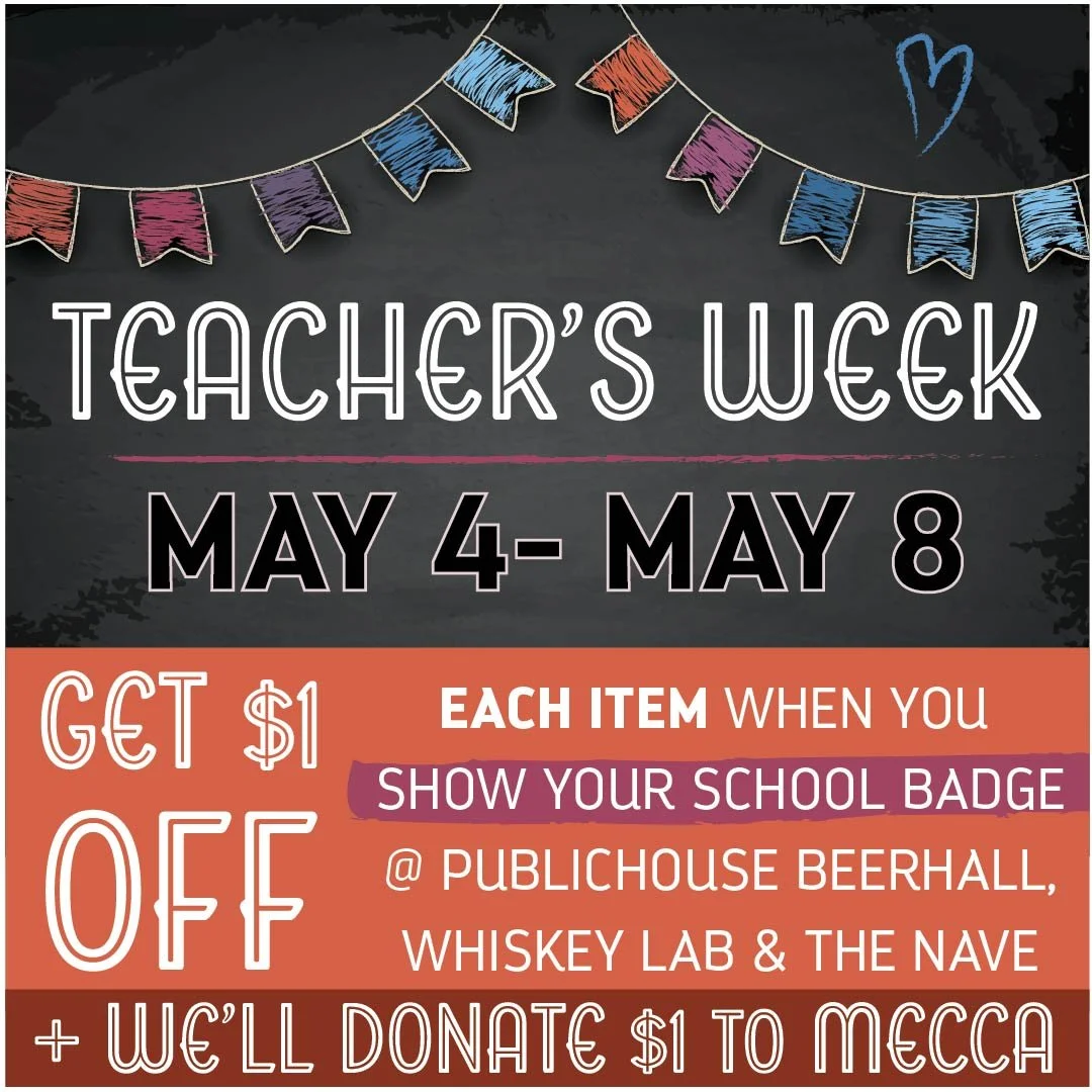 PublicHouse celebrates Teacher's Week: May 4-8, 2026