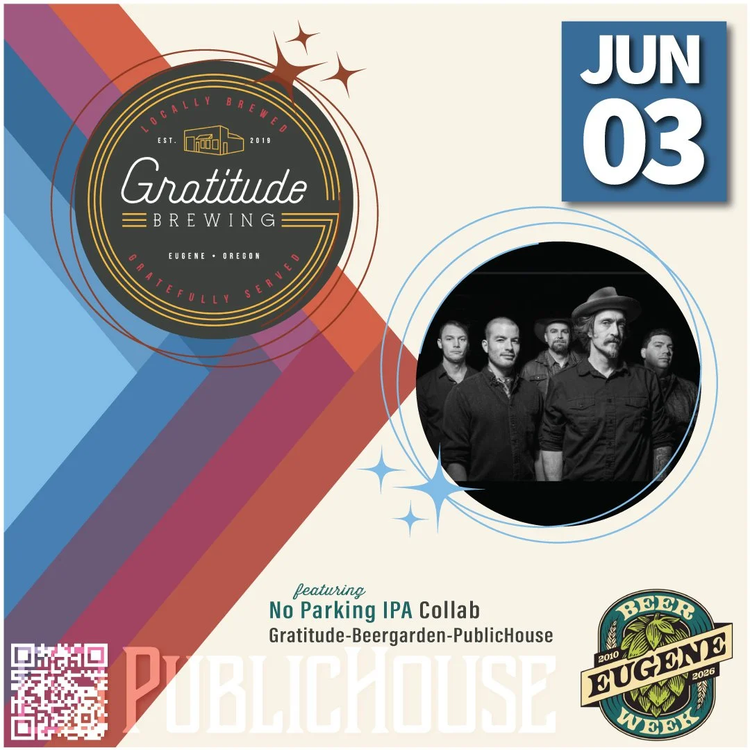 Gratitude Brewing at PublicHouse for Eugene Beer Week 2026