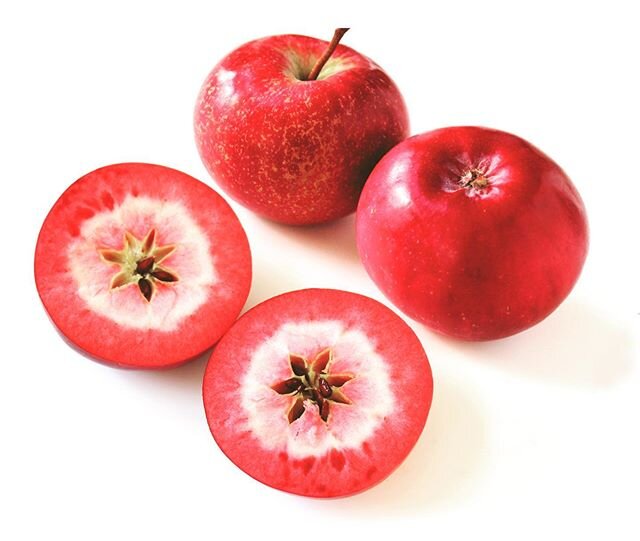 Redfleshed apples are a thing. The list of varietals that qualify as &ldquo;redfleshed&rdquo; is long, but you probably haven&rsquo;t seen many of them as they aren&rsquo;t a traditional eating apple. Many are sour and astringent, so they aren&rsquo;