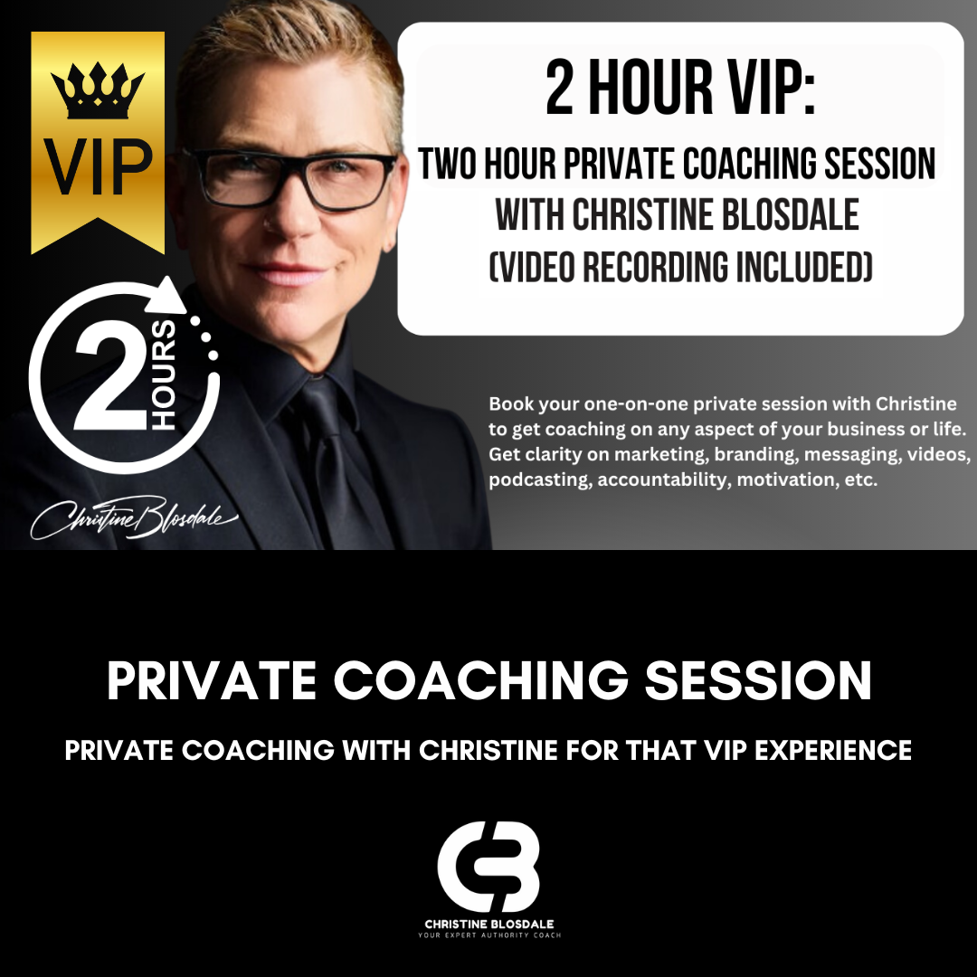2 Hour VIP Coaching