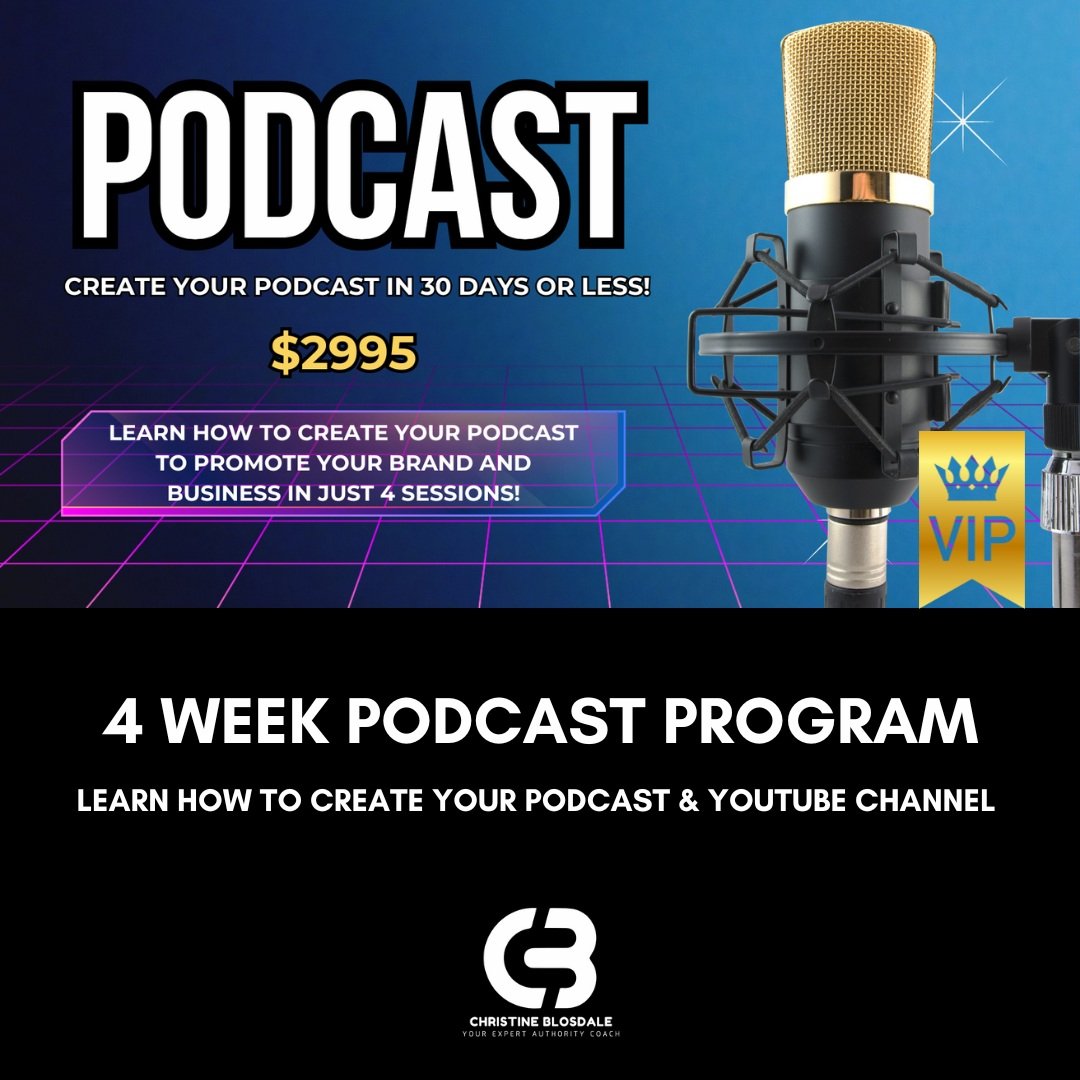 4 Week Podcast Coaching