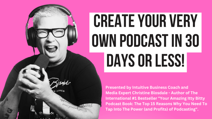 Create A Podcast in 30 Days