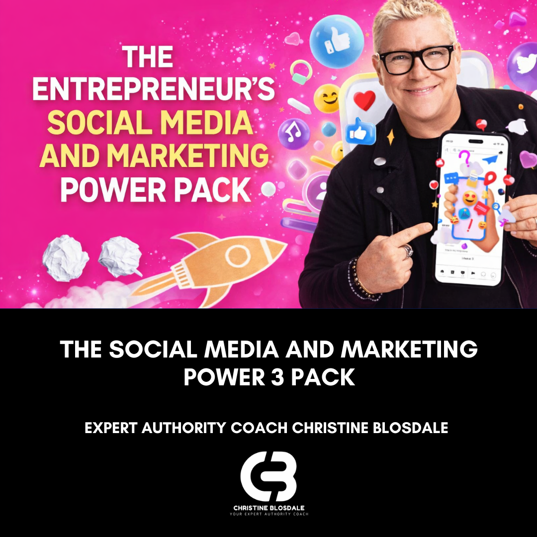 The Social Media and Marketing Power 3 Pack