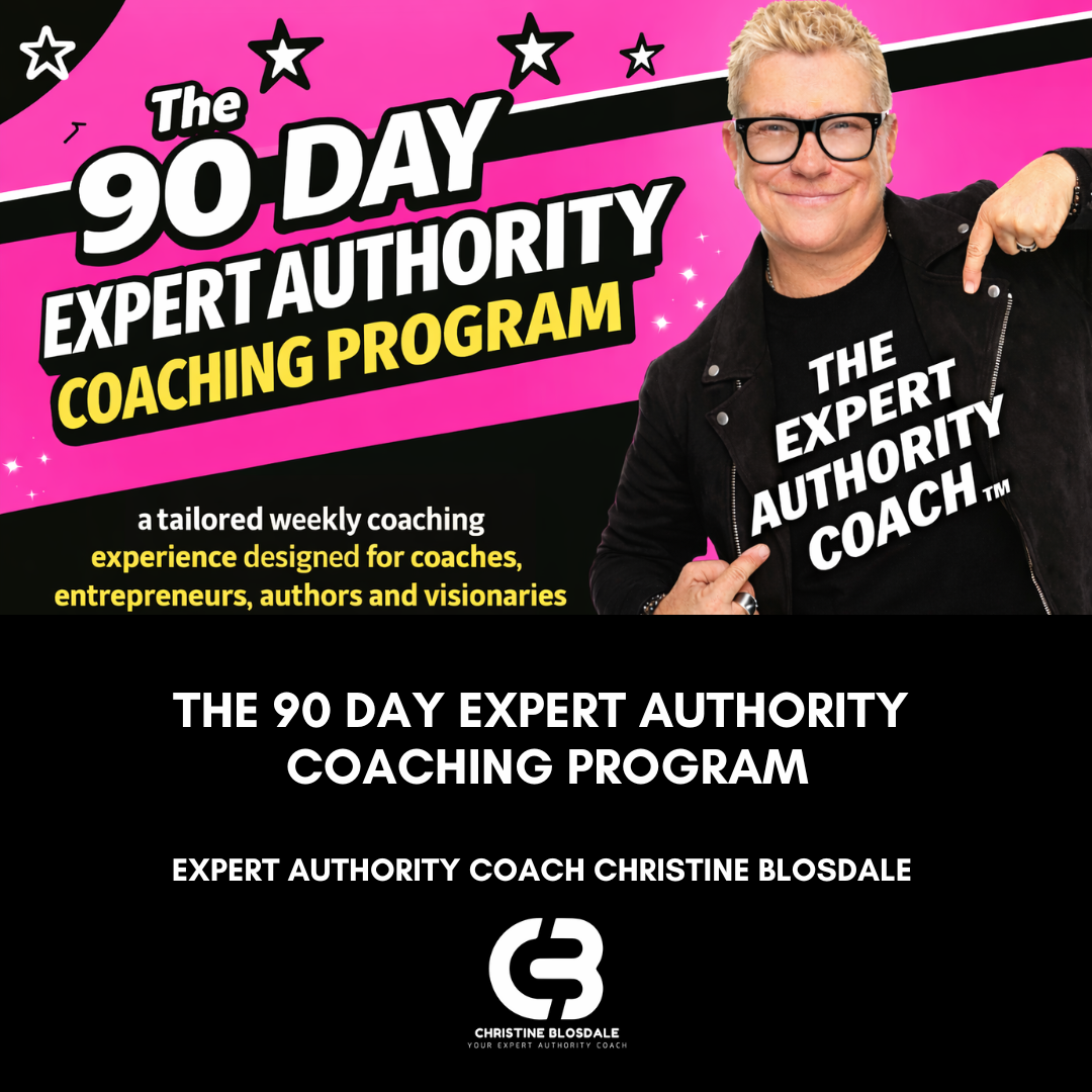The 90 Day Expert Authority Coaching Program