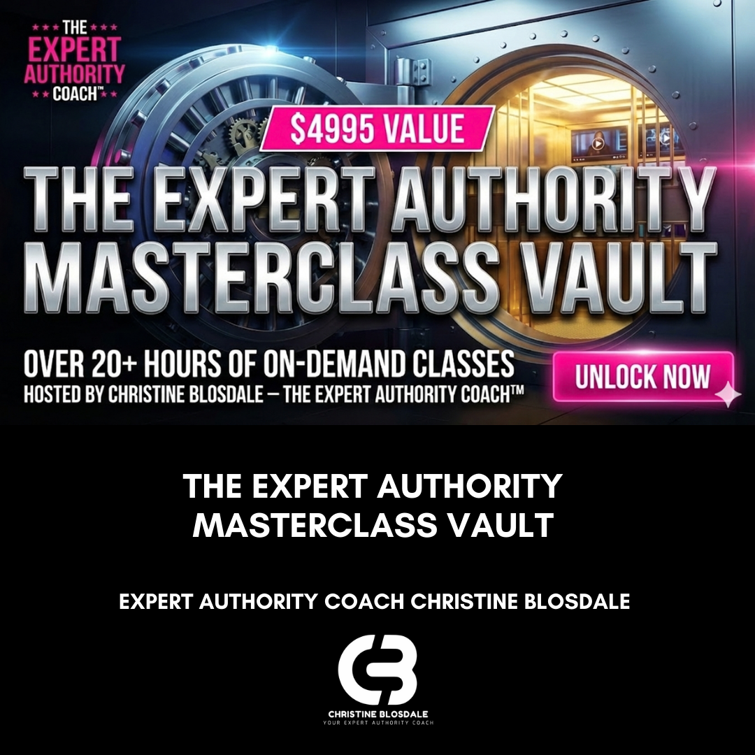 The Expert Authority Masterclass Vault